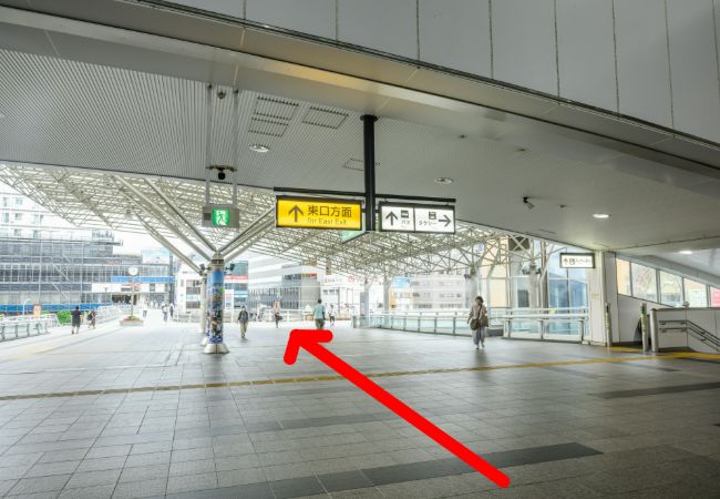 上尾駅からのアクセスルート　その2