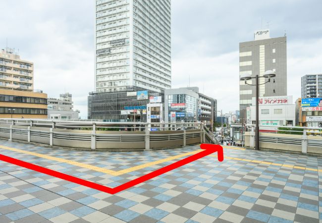 上尾駅からのアクセスルート　その4