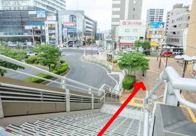 上尾駅からのアクセスルート　その5